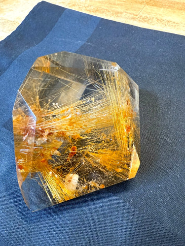 Rare rutilated rutile - rare,