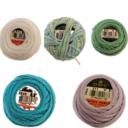 Dmc cotton perle - cotton, bundle