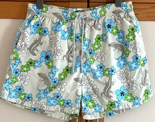 Vilebrequin Men's Sand Mix Tropical Print Swim Shorts Size 4XL