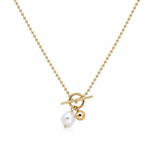 18k gold plated freshwater - 18k,