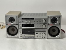 AKAI UC-U3E Hi-fi Stack System UC-K3L UC-F3 SW-N3 Speakers & Manuals Rare Vtg