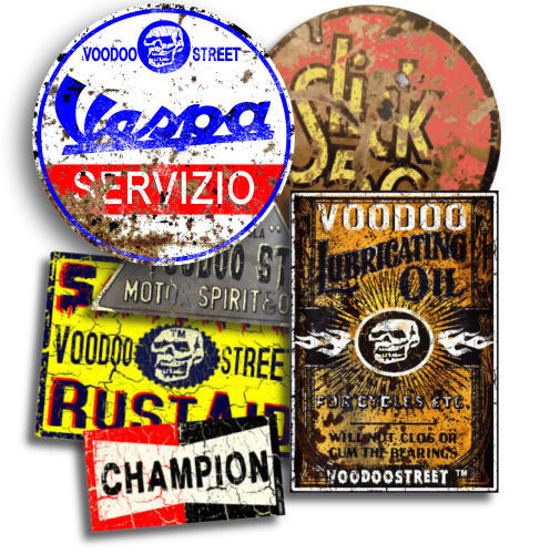 Vespa sticker rat - rat, 4