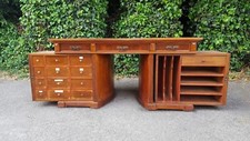 UNUSUAL VICTORIAN MAHOGANY DESK