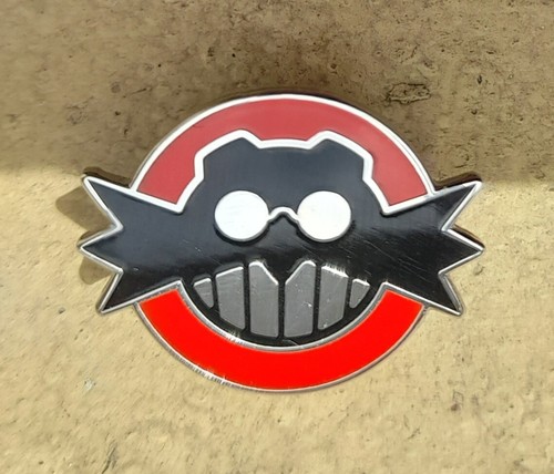 Robotnik metal enamel pin - metal,