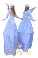 Velvet Stilt Skirt for Stilt Costume for Stilt Walkers