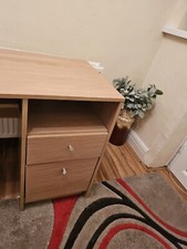 Wood desk with LED, argos Brand. In really goof condition. 
