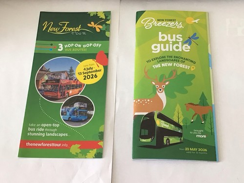 New forest bus - new, guide