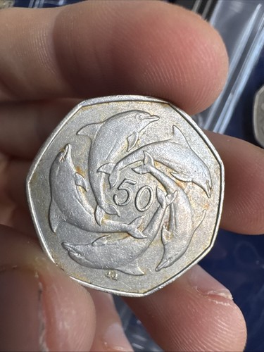1997 gibraltar 50p fifty pence - 1997,