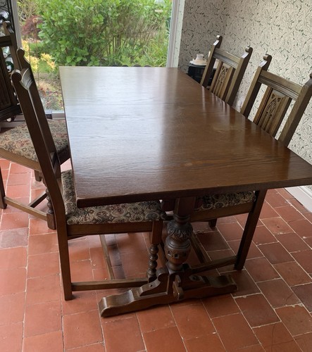 Old charm dining table - charm,