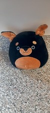 Squishmallow Rottweiler Dog