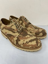 GRENSON Camo Canvas Derby