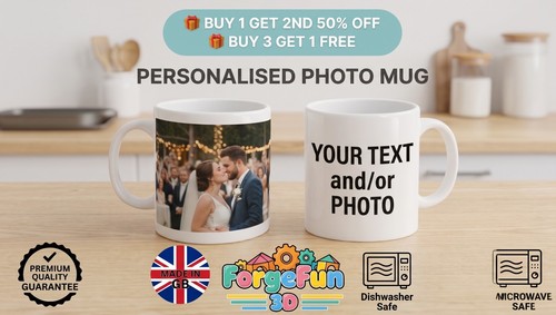 Personalised photo mug - personalised, custom