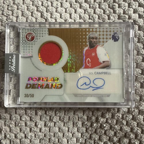 Sol campbell topps pristine - sol,