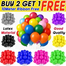 100 X Latex PLAIN BALOON