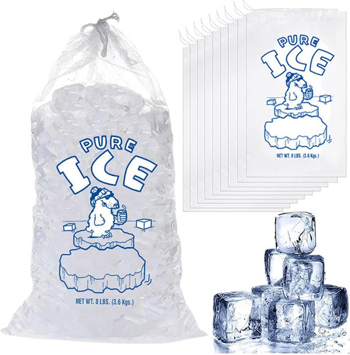 15pcs ice bags - bags, drawstring