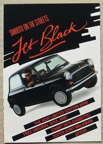 Mini red hot jet black - mini, &
