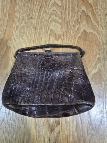 1930s 1940s brown - 1930s/1940s, leather