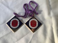 Horse Racing Members Enamel