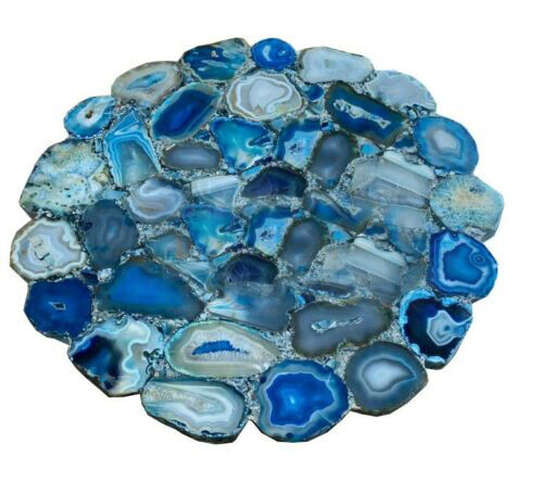 Agate coffee table top - 24",