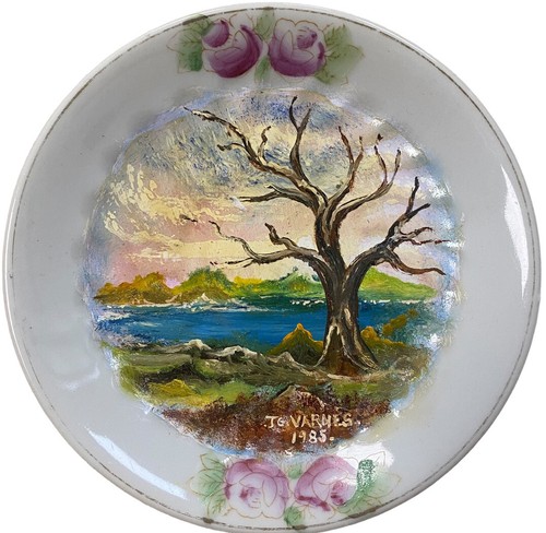 Vtg hand painted - hand,