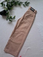 Diesel  Genuine  Womens Light Brown Wide Leg Jeans Size W24 L32