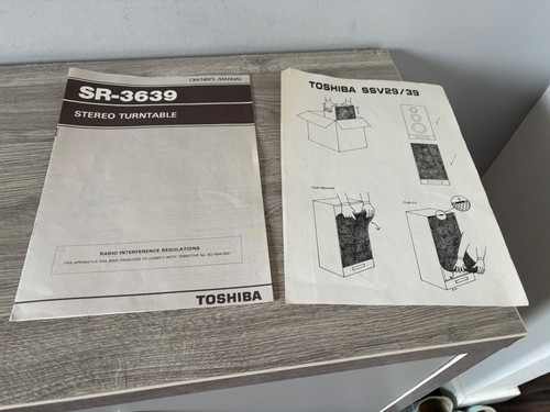 Vintage toshiba 3639 stereo - vintage,