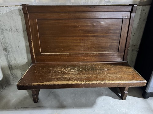 Church pew bench solid - pew,