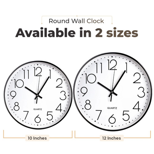 Wall clock silent non - wall,