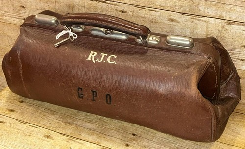 Vintage brown english - vintage, leather