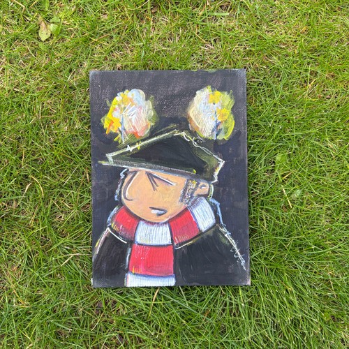 Custom football fan artwork - fan,