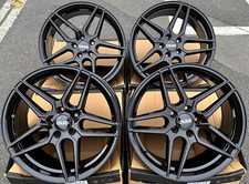 Alloy Wheels 18" Castor For Honda Accord Civic CR-V FR-V HR-V 5x114 Black