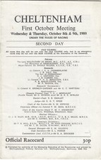 Racecard - Cheltenham 9th