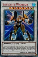 LDS3-EN121 SATELLITE WARRIOR RED ULTRA RARE 1ST EDITION YuGiOh CARD
