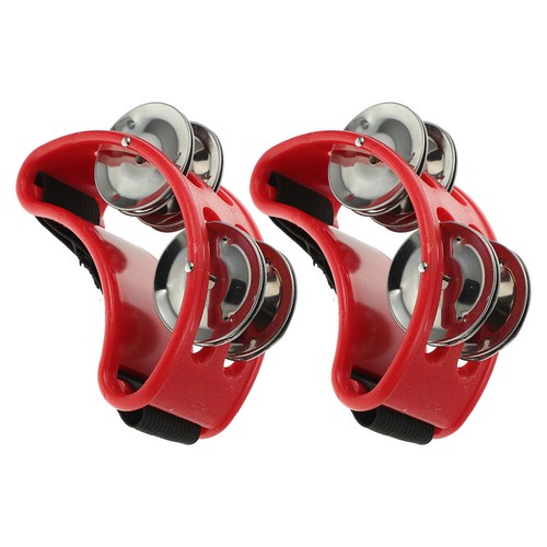 Pcs musical foot tambourine - , 2