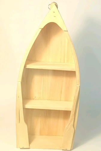 Row boat shaped - boat-shaped, unfinished