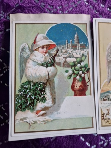 Victorian angel christmas - victorian,