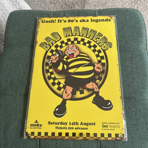 Bad manners ska - 30cm, x