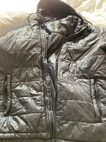 Mens dark navy - mens, puffer