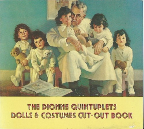 Dionne quints paper dolls - quints, &