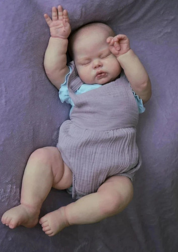 Sleeping reborn toddler - toddler, 24"