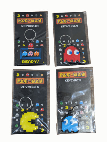 Pac man keyring - pac-man,