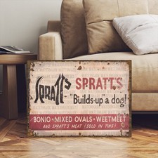 Vintage Style Rare Spratts Dog