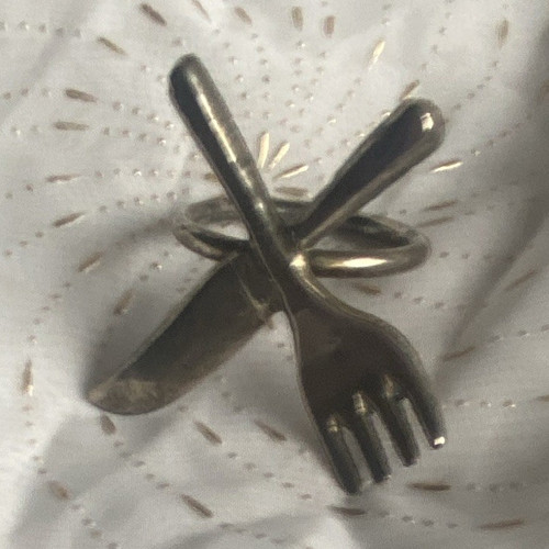 925 sterling silver - sterling, crossed
