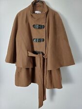 Red Herring Debenhams Wool Blend Cape Coat - Size L