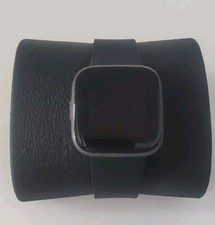 Fitbit Versa 2 Smart Watch Fitness Tracker- Black/Black With Charger