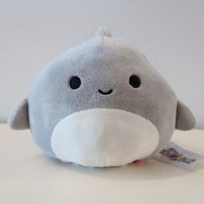 Squishmallows Flip A Mallow Gordon the Shark & Ricky the Clownfish 5” 