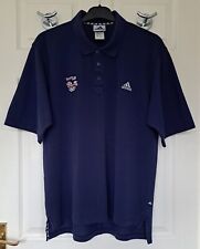 Adidas Team GB Polo Shirt Men's Size L Sydney Olympics 2000 Vintage Navy Blue