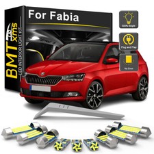 LED Interior Light Bulb For Skoda Fabia MK1 MK2 MK3 1999-2017 2018 2019-2021