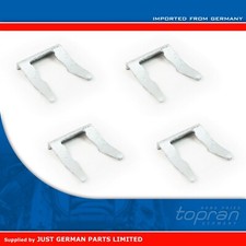4X Brake Hose Retaining Clip Metal Clamp - Fits VW Volkswagen - 191611715