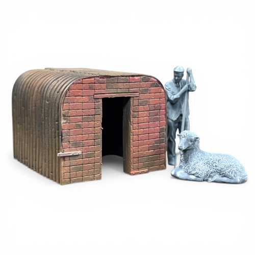 Anderson shelter without door - shelter,